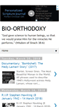 Mobile Screenshot of bio-orthodoxy.com